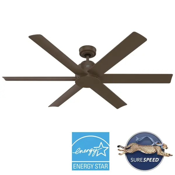Kennicott 60" Ceiling Fan in Fresh White - Image 60