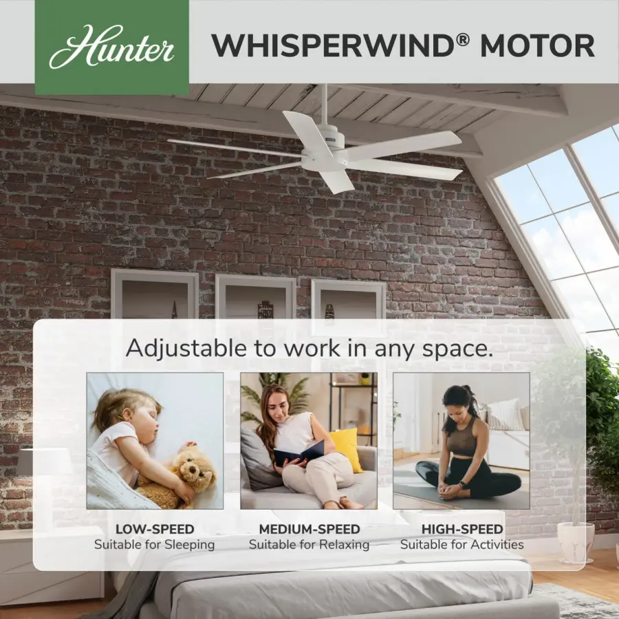 Kennicott 60" Ceiling Fan in Fresh White - Image 74