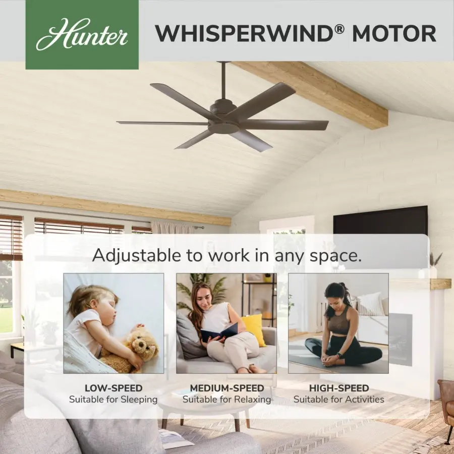 Kennicott 60" Ceiling Fan in Fresh White - Image 76