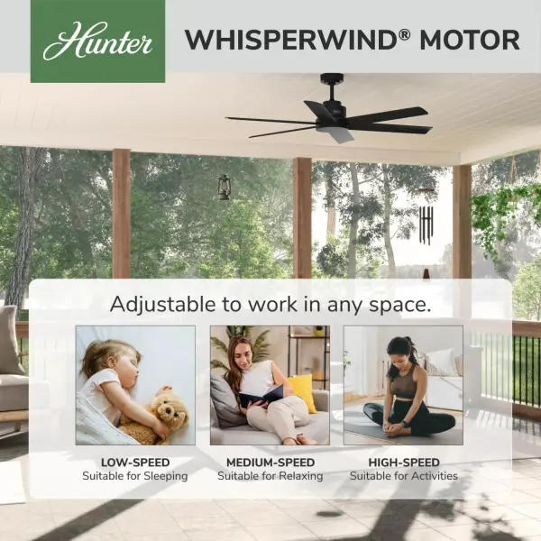 Kennicott 60" Ceiling Fan in Fresh White - Image 77
