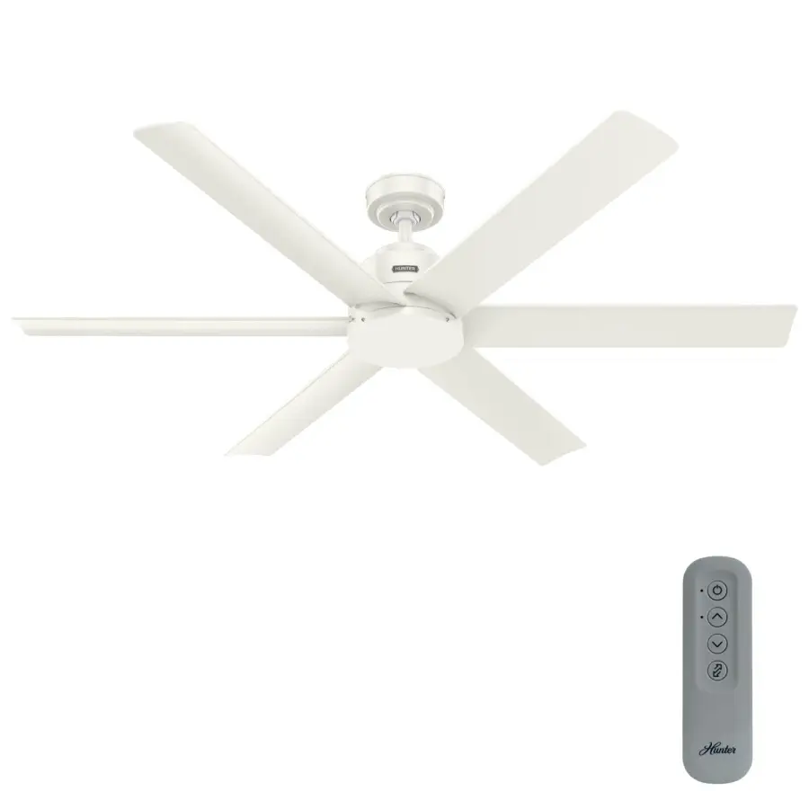 Kennicott 60" Ceiling Fan in Fresh White - Image 1
