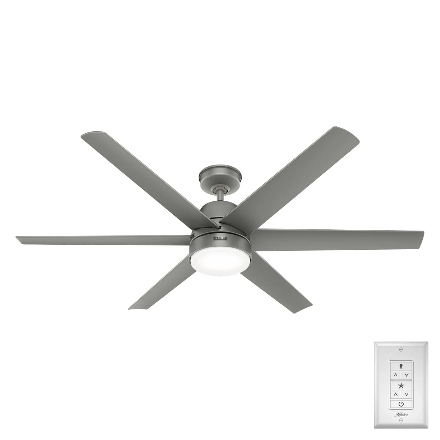 Skysail 60" Outdoor Ceiling Fan with LED Light