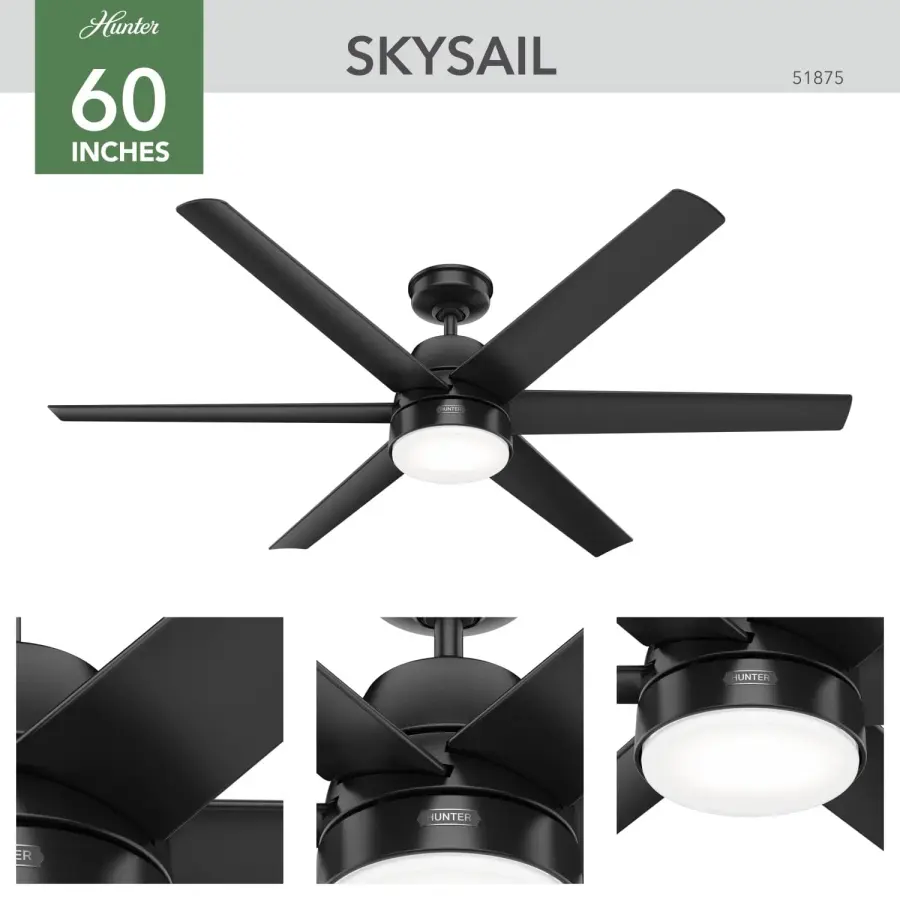 Skysail Outdoor ENERGY STAR with LED Light 60 inch - Image 6
