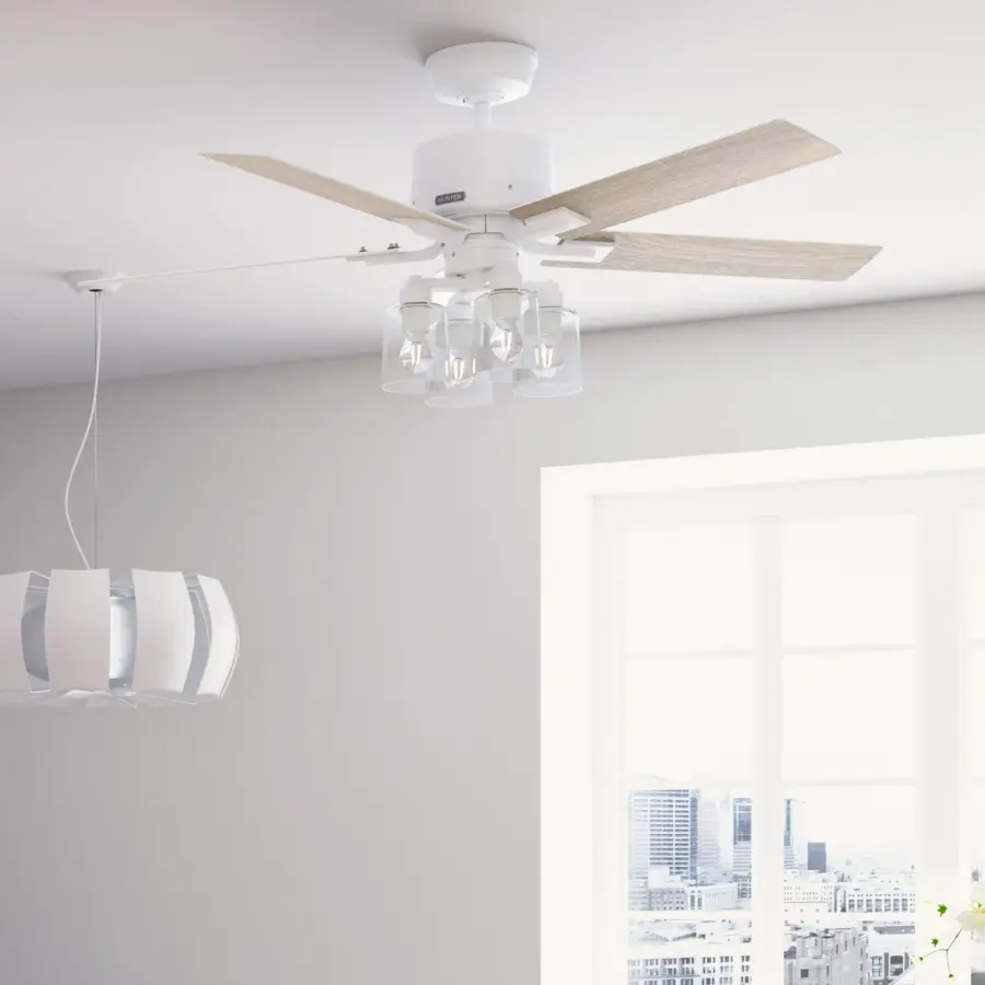 Techne Indoor Smart Fan with 4 Lights 52 inch with Remote - Image 13