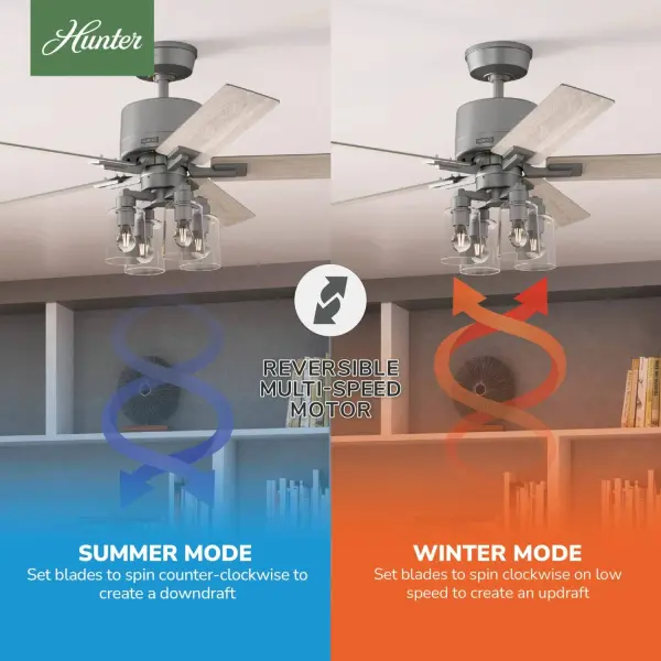 Techne Indoor Smart Fan with 4 Lights 52 inch with Remote - Image 22