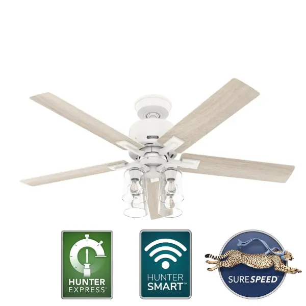 Techne Indoor Smart Fan with 4 Lights 52 inch with Remote - Image 47