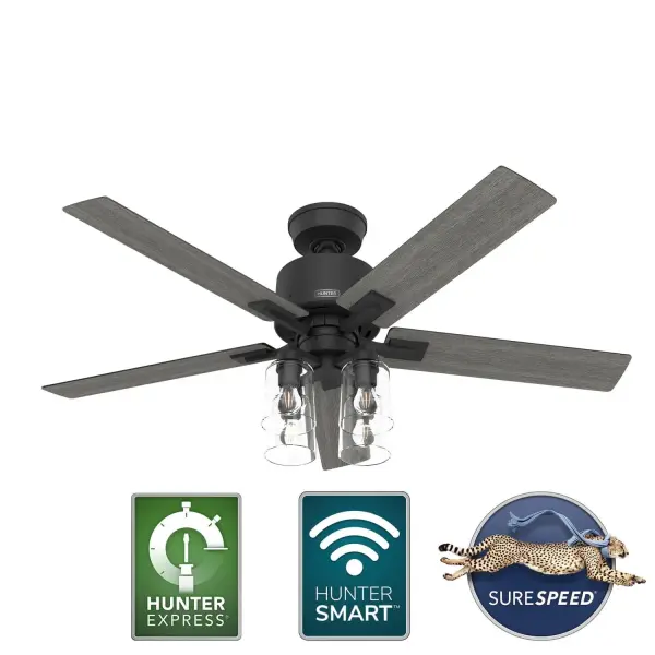 Techne Indoor Smart Fan with 4 Lights 52 inch with Remote - Image 48