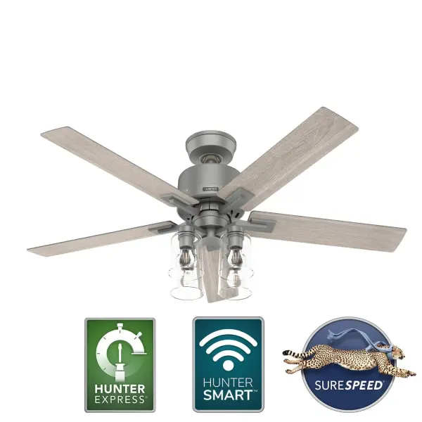 Techne Indoor Smart Fan with 4 Lights 52 inch with Remote - Image 49