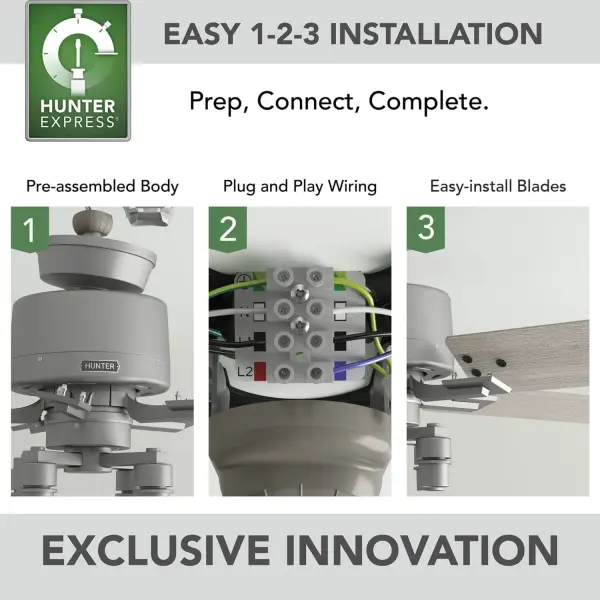 Techne Indoor Smart Fan with 4 Lights 52 inch with Remote - Image 6