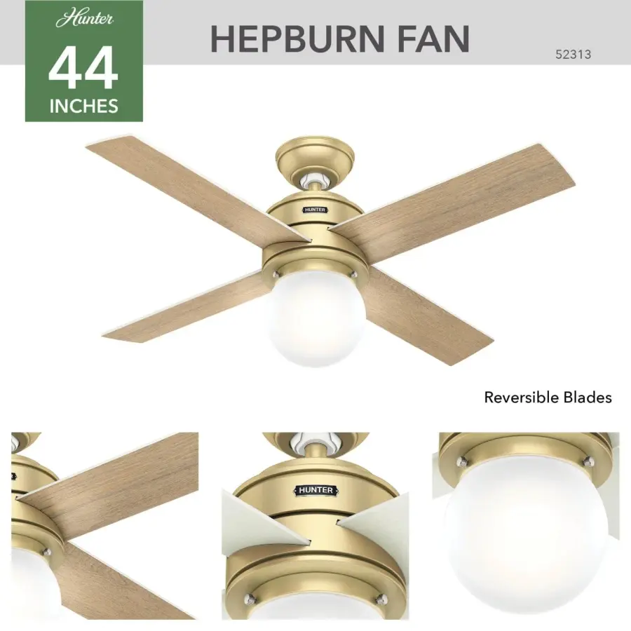 Hepburn with LED Light 44 inch - Image 2