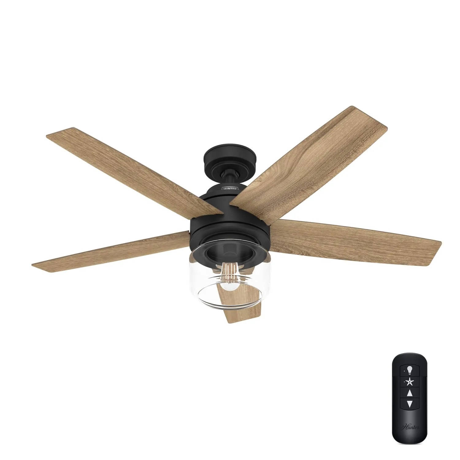 Margo 52" Ceiling Fan with Light in Textured White