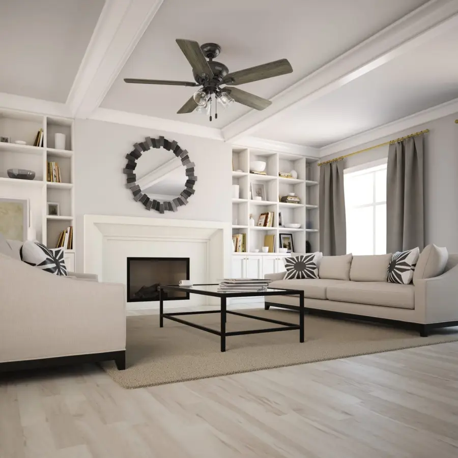 Rosner with 3 Lights 52 inch - Image 9