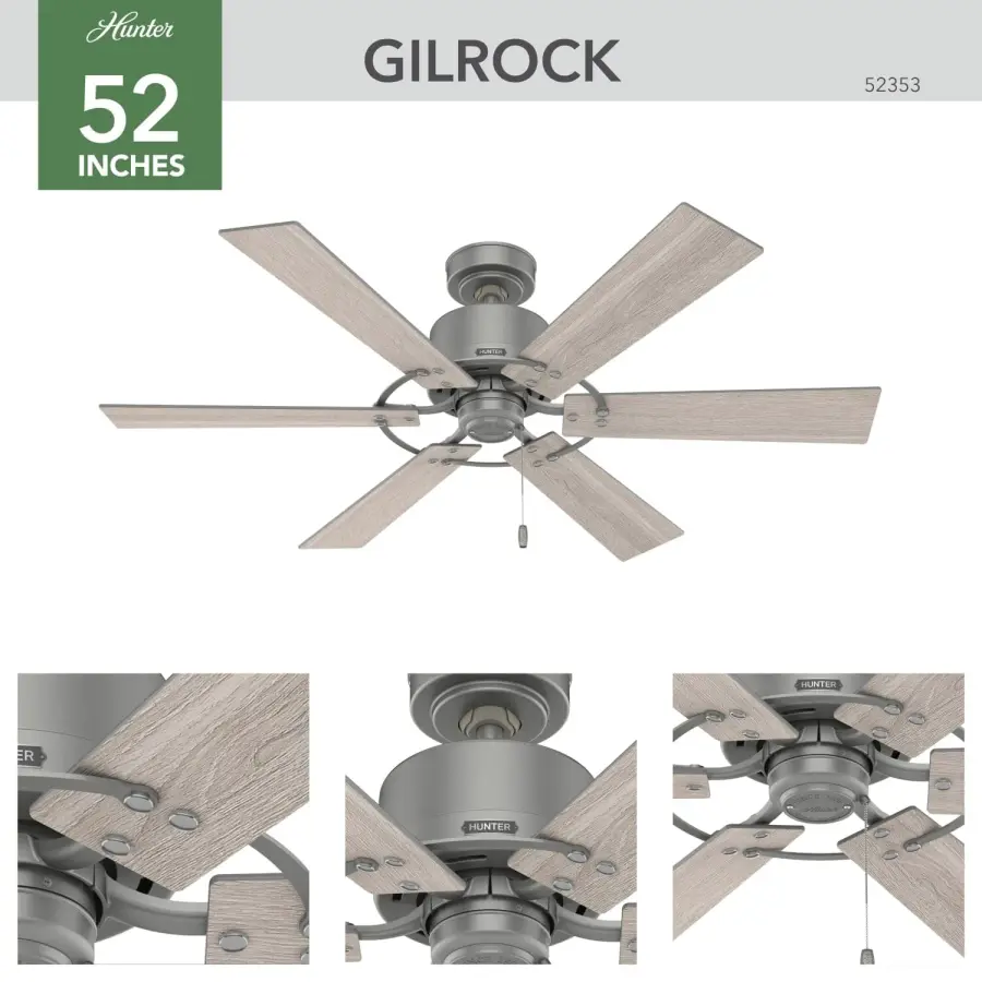 Gilrock No Light 52 inch - Image 6