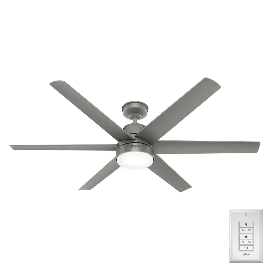 Skysail 60" Outdoor Ceiling Fan with LED Light - Image 1