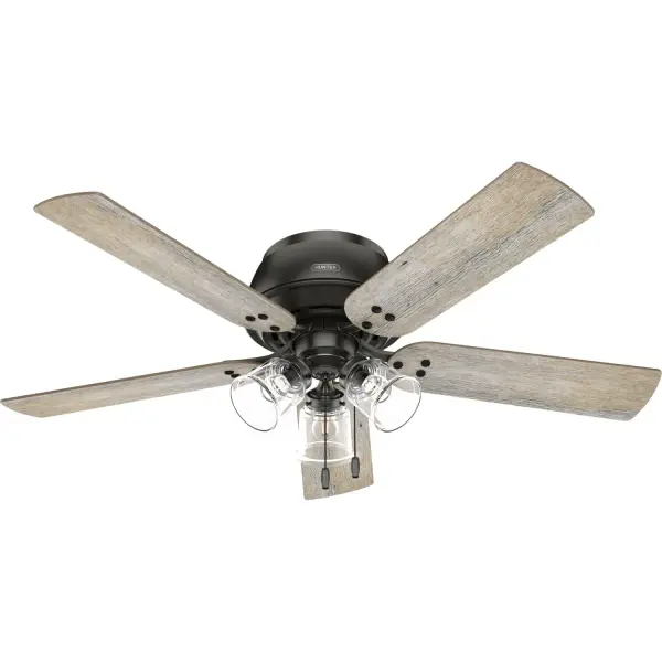 The Shady Grove combines powerful airflow with ultra-quiet operation in a sleek transitional design. Its reversible blades and integrated LED lighting make it a versatile choice for modern bedrooms and living spaces.