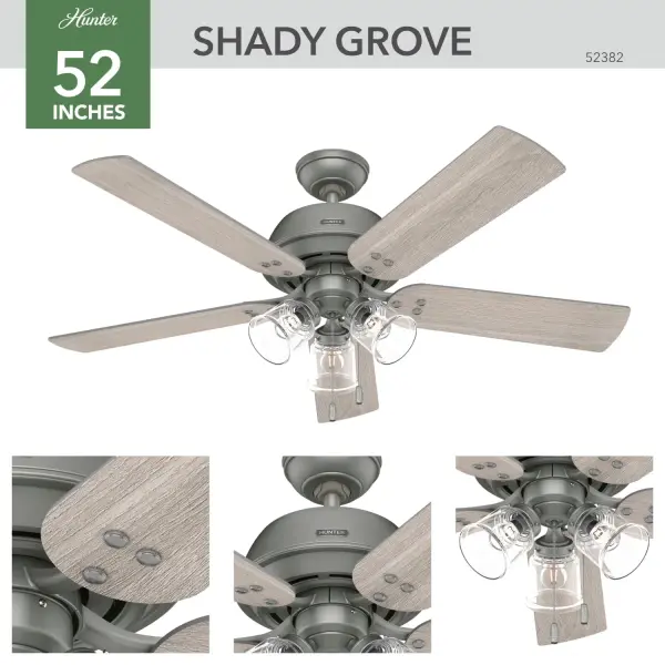 Shady Grove with 3 lights 52 inch - Image 8