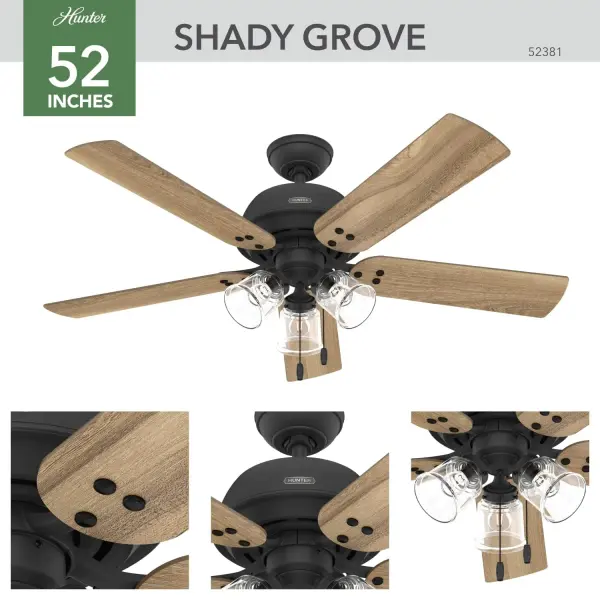 Shady Grove with 3 lights 52 inch - Image 9