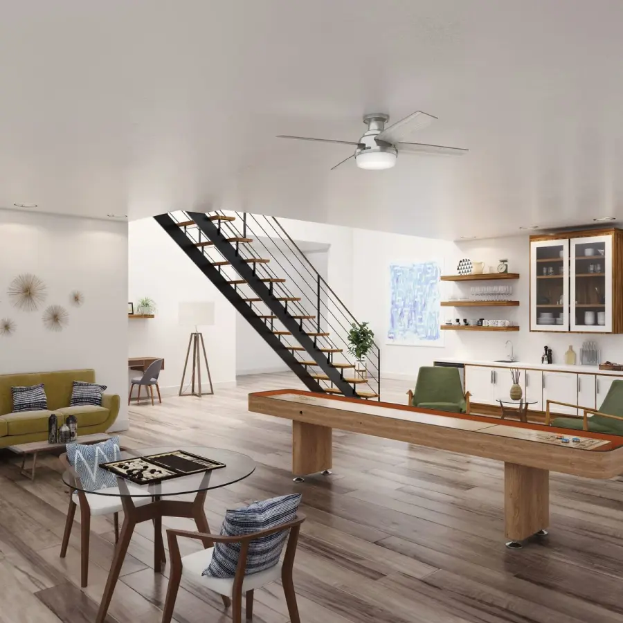 Dempsey Low Profile with Light 52 inch - Image 20