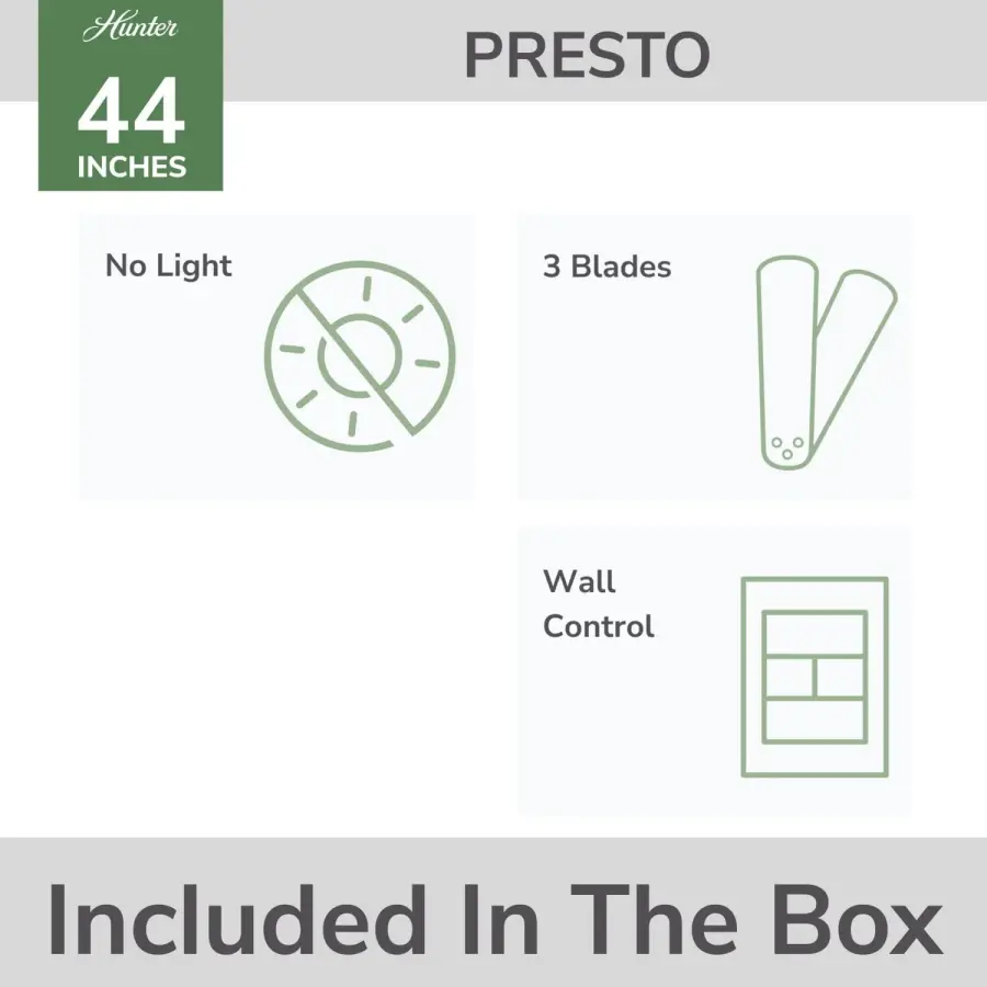 Presto Low Profile 44 inch - Image 31