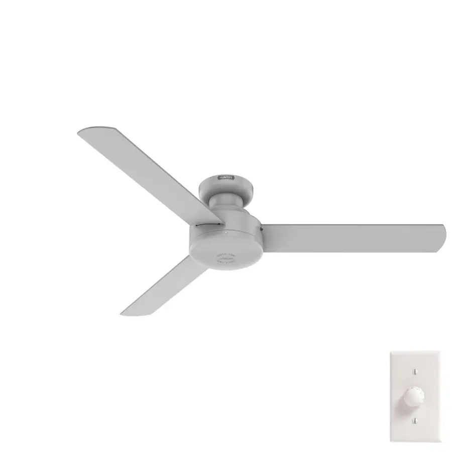 Presto 52" Ceiling Fan in Dove Grey - Image 1
