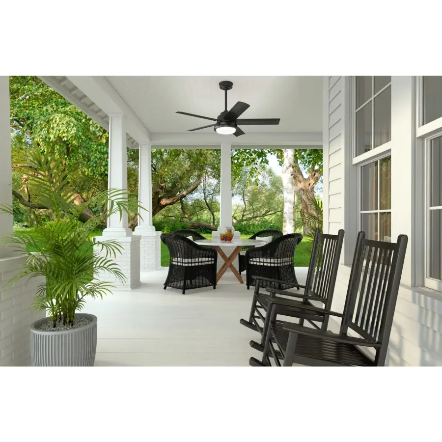 Seawall Outdoor WeatherMax with LED Light 52 inch with remote - Image 9