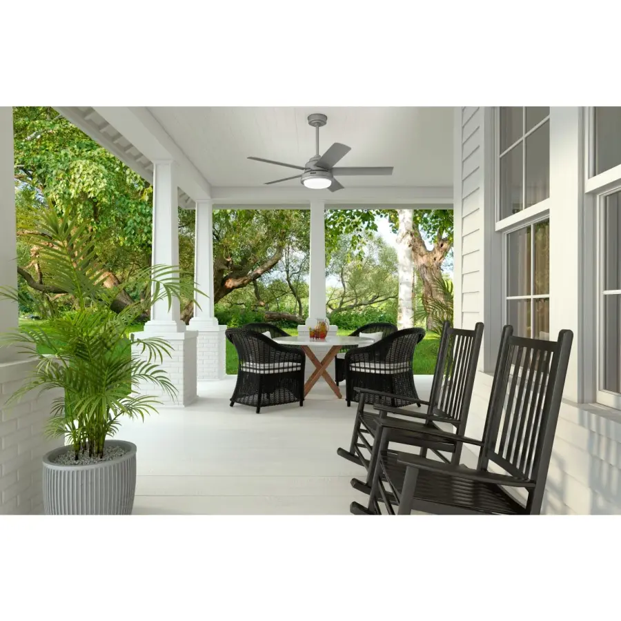 Seawall Outdoor WeatherMax with LED Light 52 inch with remote - Image 10