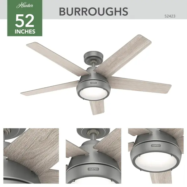 Burroughs 2 LED Lights 52inch - Image 3