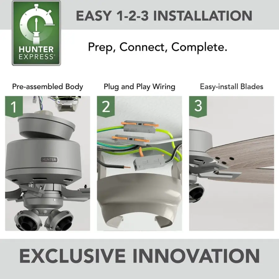 Gatlinburg with 4 Lights 52inch - Image 3