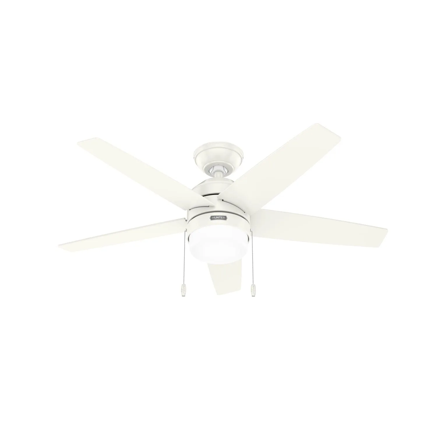 Bardot 44" Ceiling Fan with LED Light Kit in Fresh White