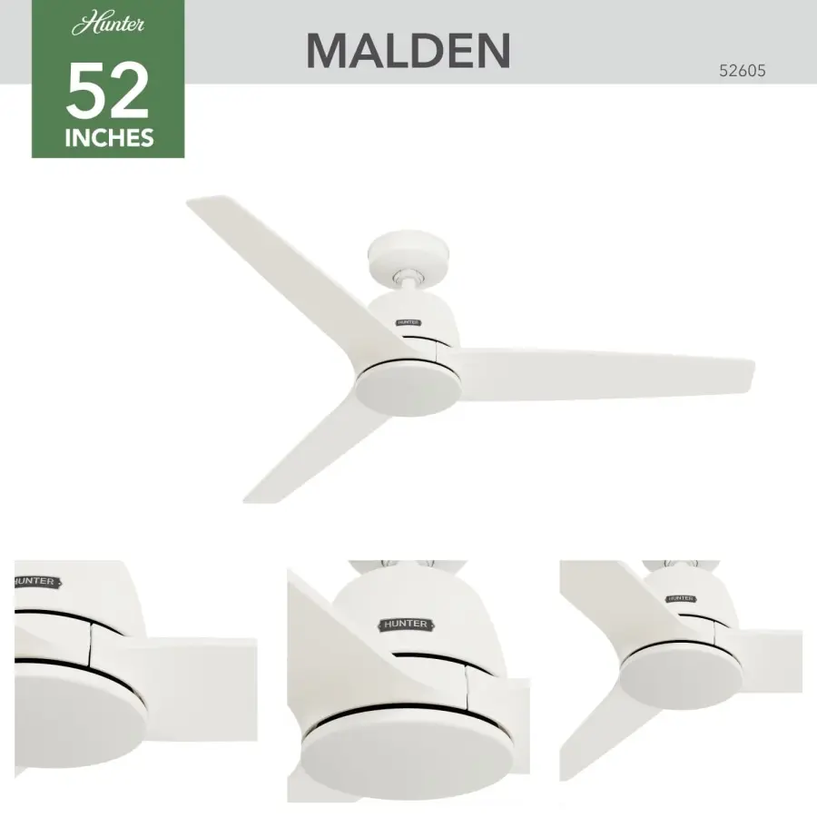 Malden Jasmine Roth Indoor 52 inch with Remote - Image 4