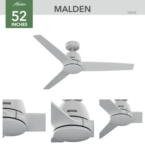 Malden Jasmine Roth Indoor 52 inch with Remote - Image 5