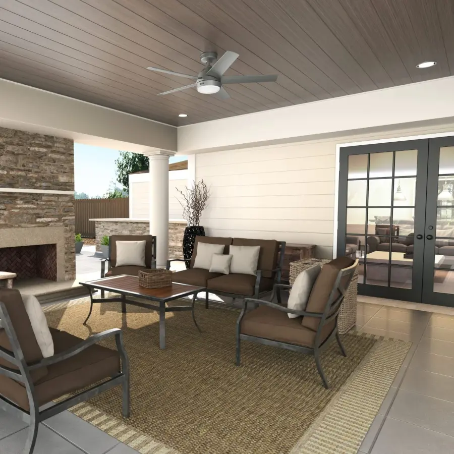 Skyflow Outdoor with LED Light 52 inch - Image 20