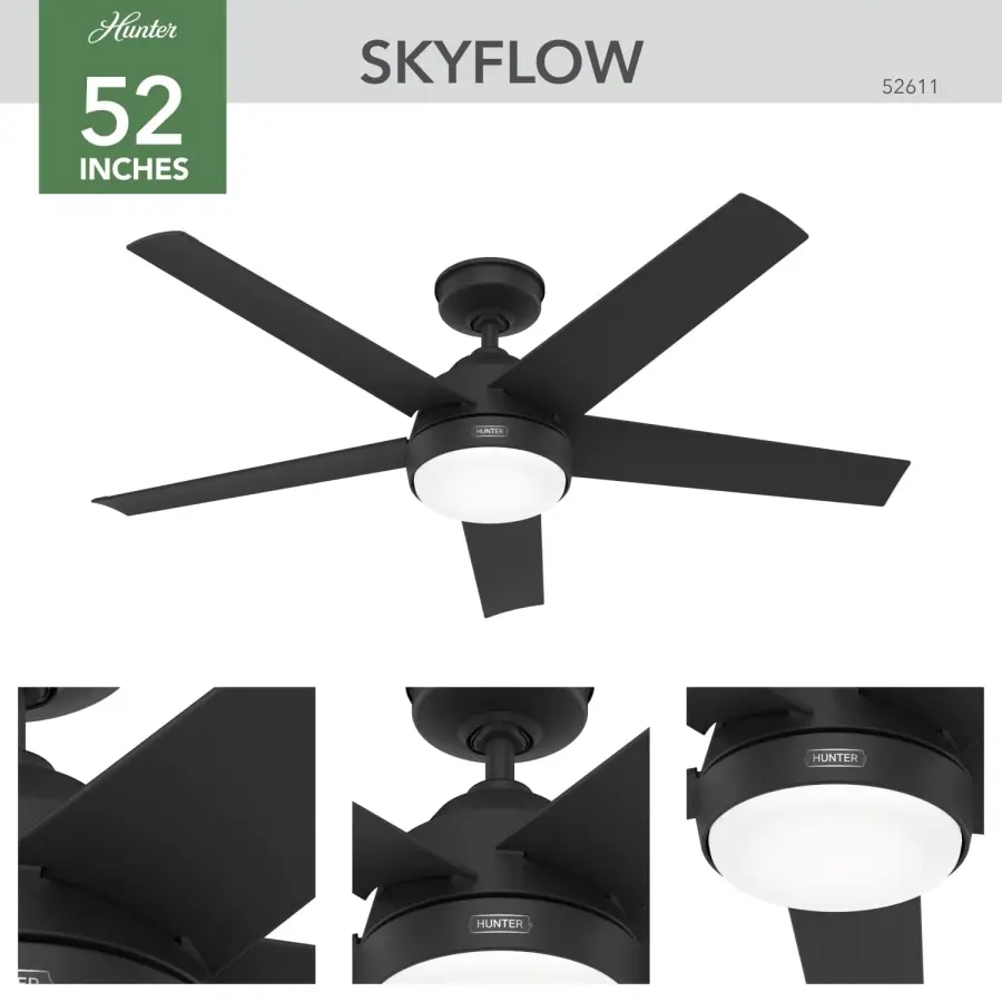 Skyflow Outdoor with LED Light 52 inch - Image 5