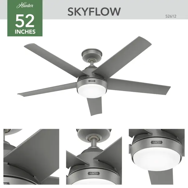 Skyflow Outdoor with LED Light 52 inch - Image 8