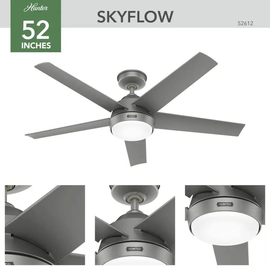 Skyflow Outdoor with LED Light 52 inch - Image 8