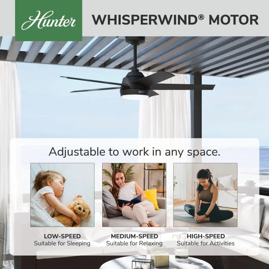 Skyflow Outdoor with LED Light 52 inch - Image 75