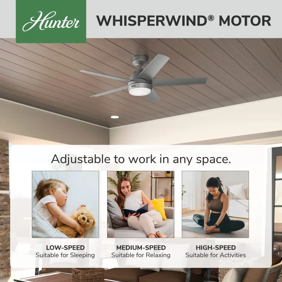 Skyflow Outdoor with LED Light 52 inch - Image 78