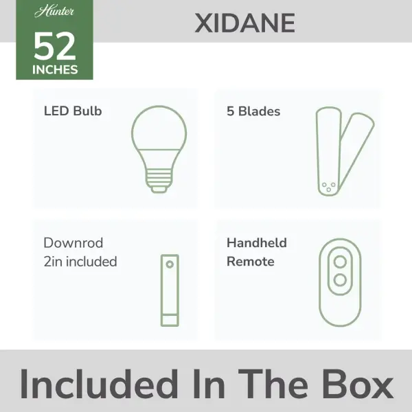 Xidane with LED Light 52 inch - Image 18