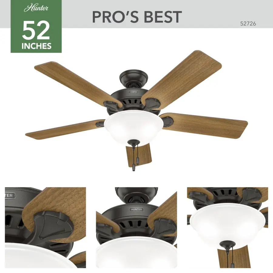 Pro's Best ENERGY STAR DC with Light 52 inch - Image 7