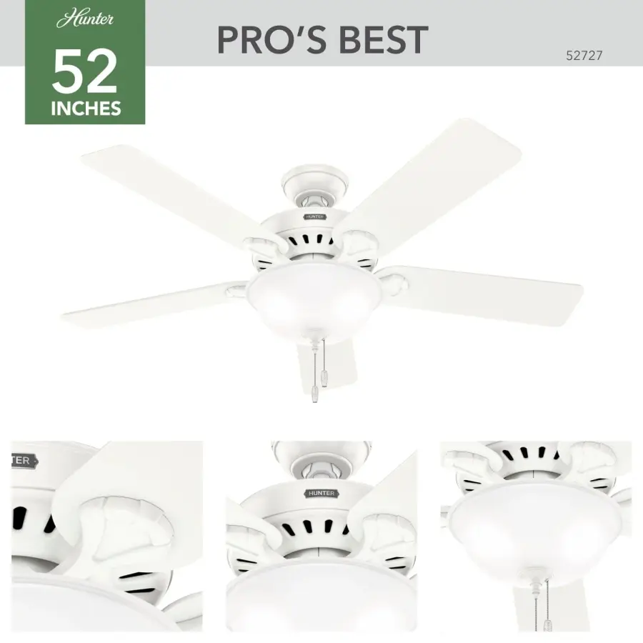 Pro's Best ENERGY STAR DC with Light 52 inch - Image 8