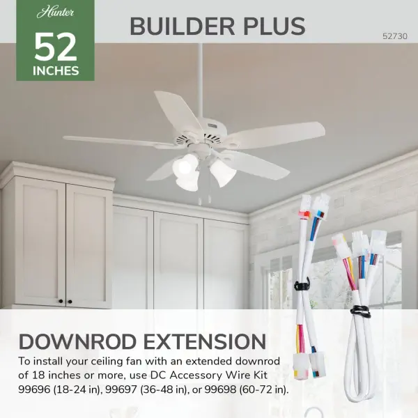 Builder ENERGY STAR DC with Light 52 inch - Image 41