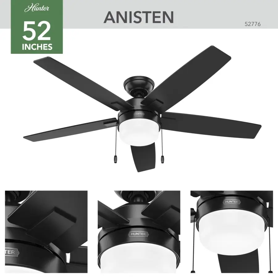 Anisten ENERGY STAR with LED Light 52 inch - Image 6