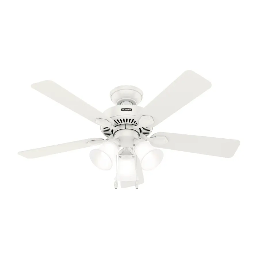 Swanson 44" Ceiling Fan in Matte Silver - Image 2