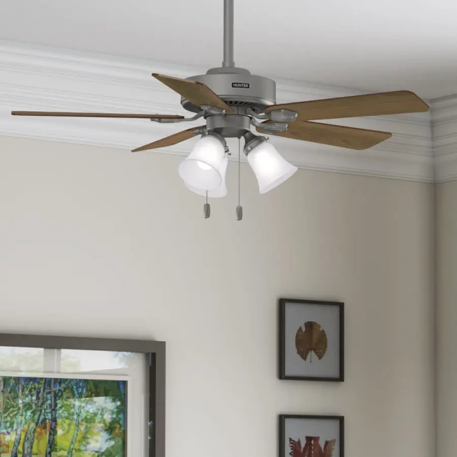 Swanson 44" Ceiling Fan in Matte Silver - Image 15