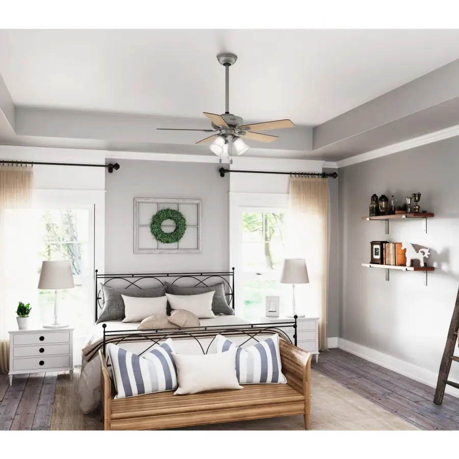 Swanson 44" Ceiling Fan in Matte Silver - Image 18
