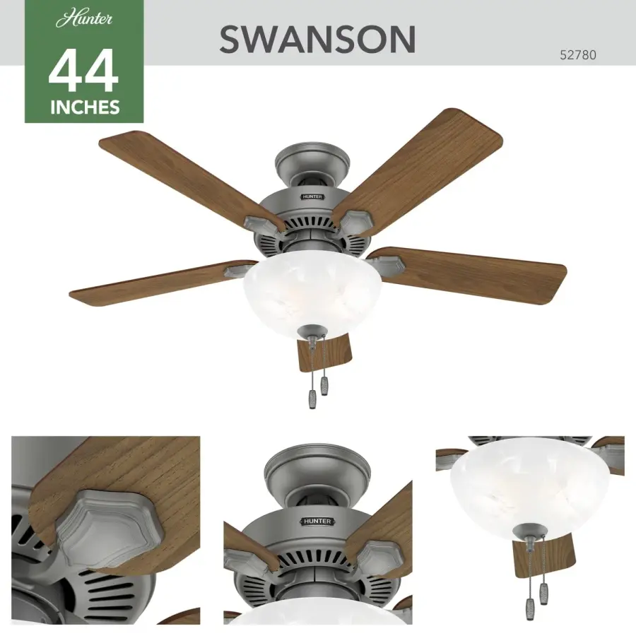 Swanson ENERGY STAR with LED Bowl 44 inch - Image 8