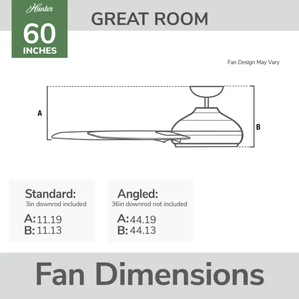 Mazzini 60" Outdoor Ceiling Fan in Matte Black - Image 17