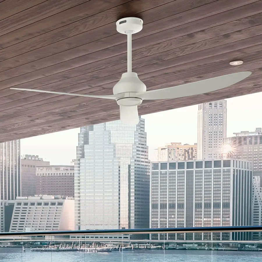 Mazzini 60" Outdoor Ceiling Fan in Matte Black - Image 8