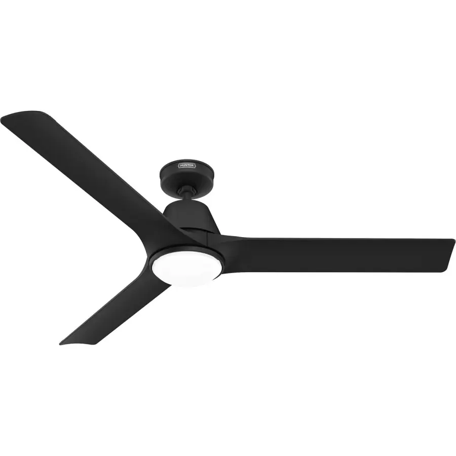 Aeronaut 60" Ceiling Fan in Matte Black