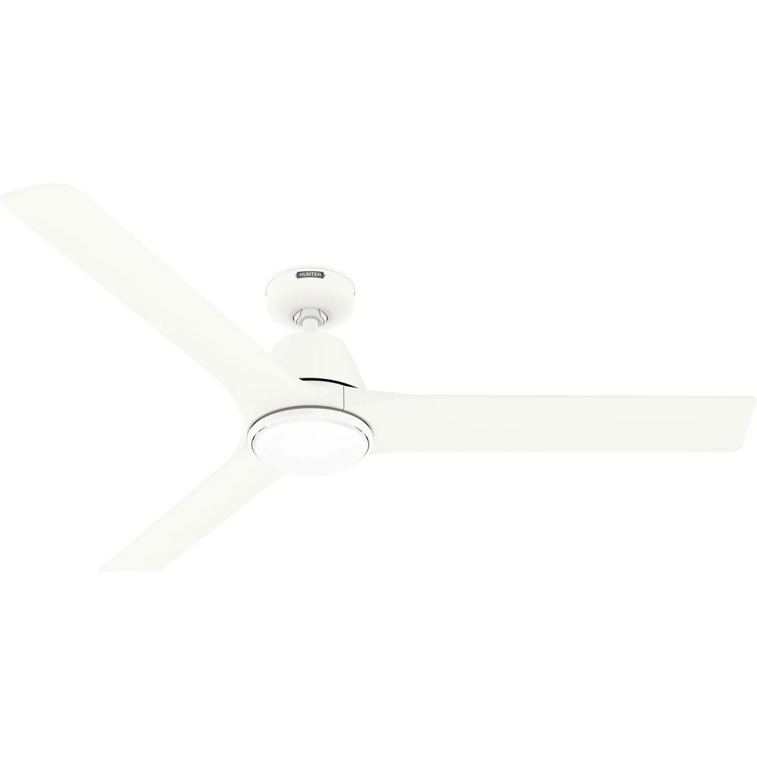 Aeronaut 60" Ceiling Fan with LED Light in Matte White